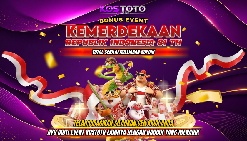 EVENT SPESIAL KEMERDEKAAN TELAH DI BAGIKAN