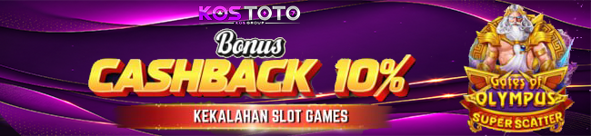 BONUS CASHBACK SLOT GAMES 10%